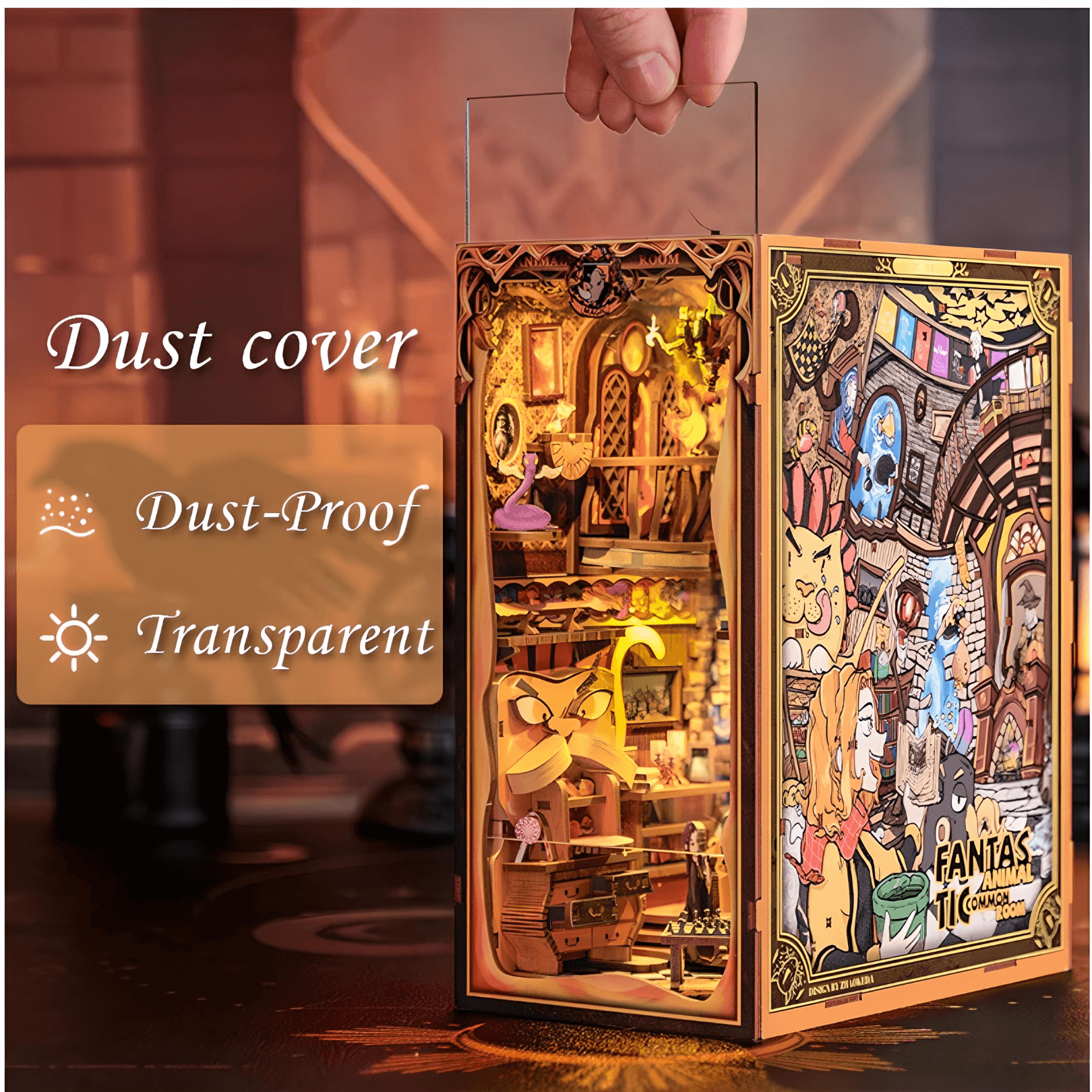 DIY Book Nook Kit - Fantastic Animal Common Room