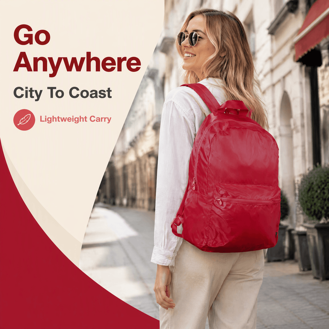 Nomad Heart Foldable Backpack