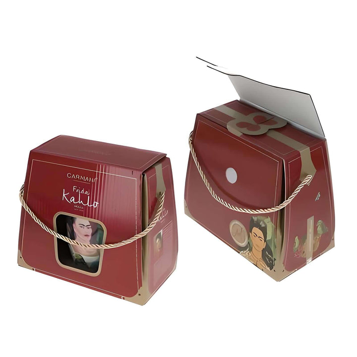 Me and my Parrots Mug 360ML-Frida Kahlo elegantly packaged in a decorative box featuring Frida Kahlo's artwork.