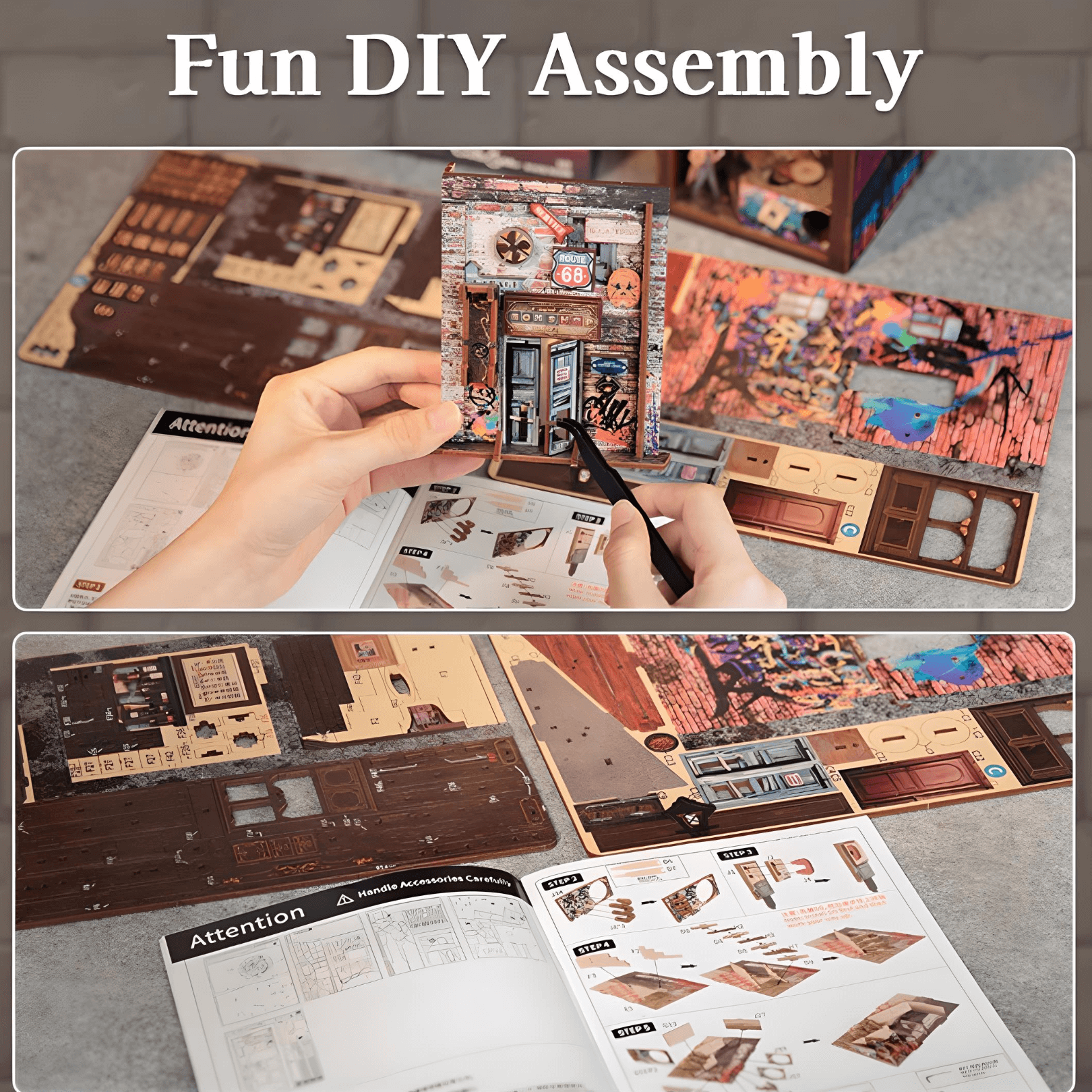 DIY Book Nook Kit - The Long Goodbye