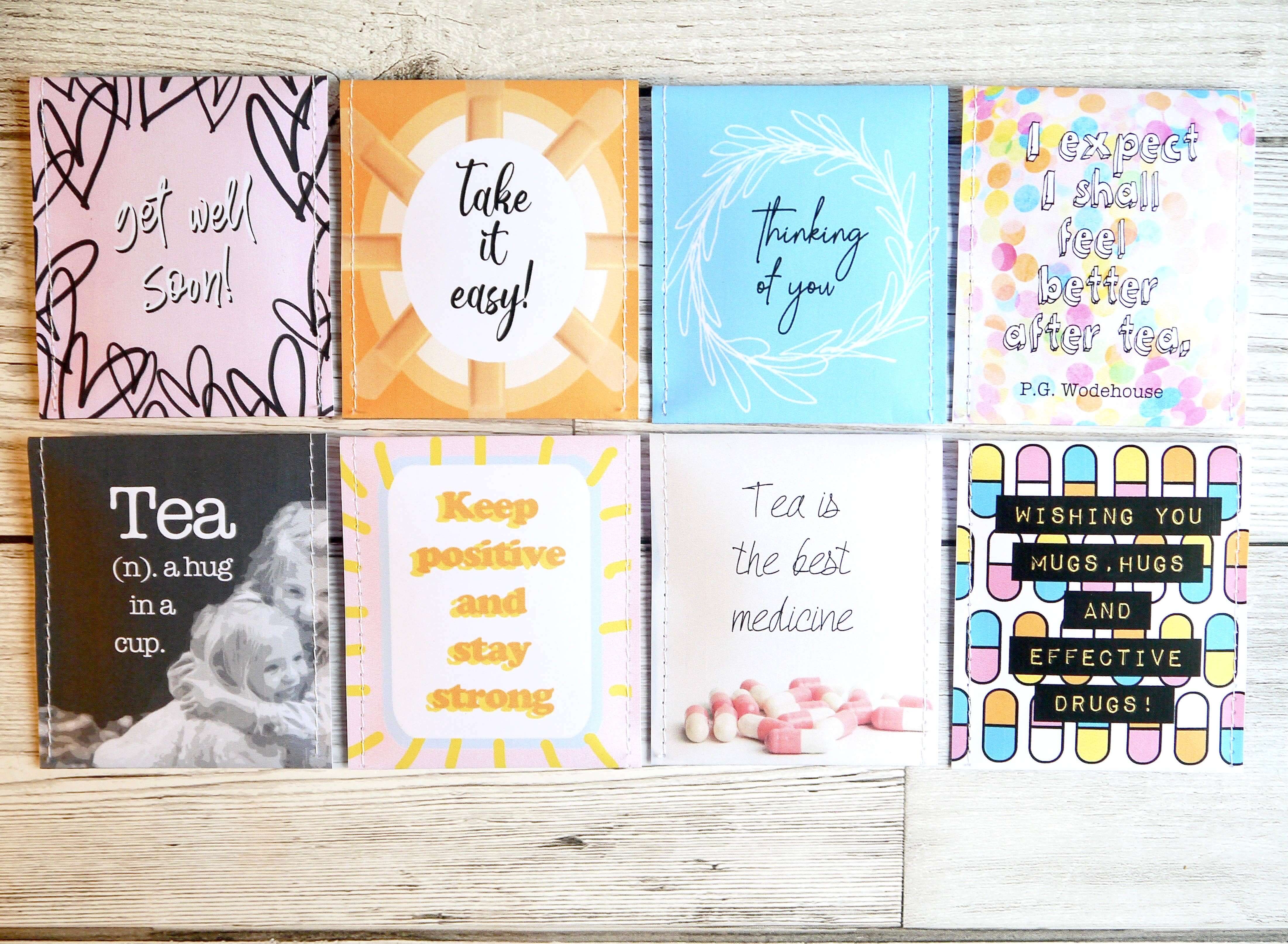 get well soon gift, get well soon sentiments, tea set, tea gift set, tea gift for adults, tea box for gifts