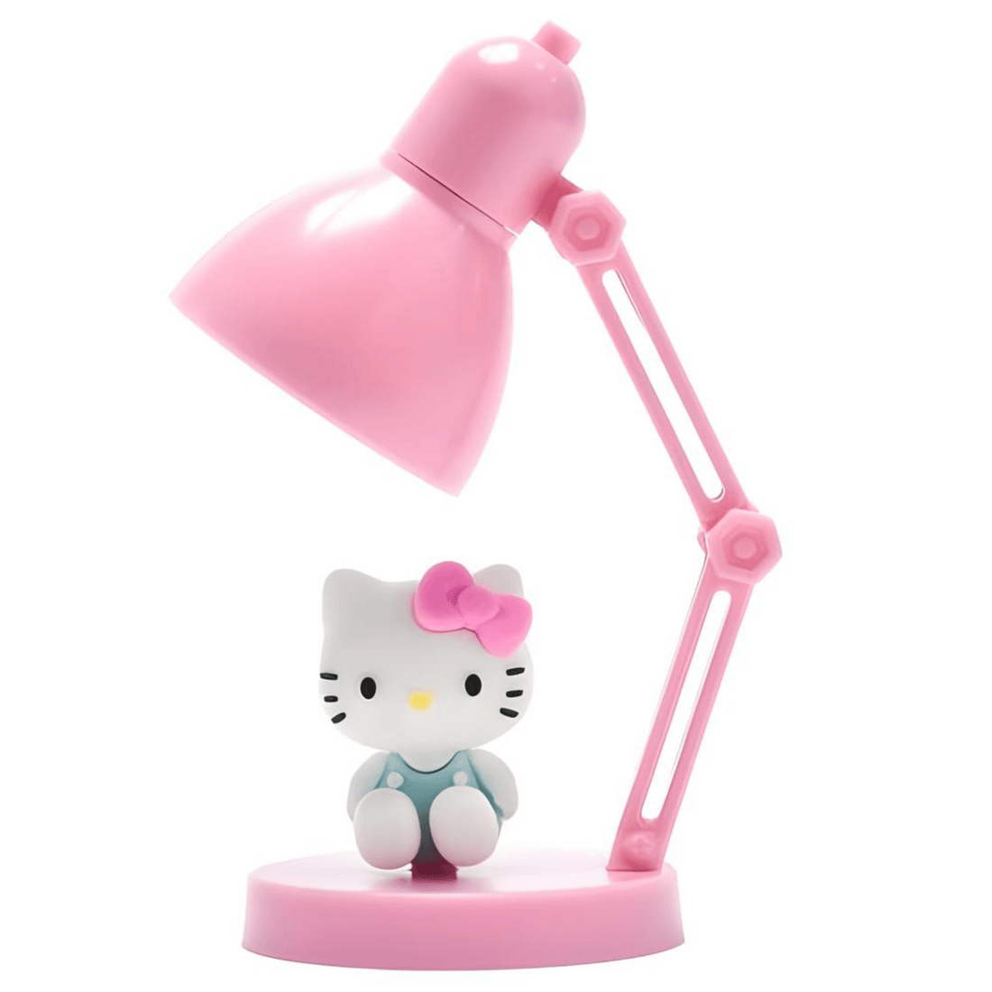 Hello Kitty Mini LED Lamp in pink, featuring cute chibi design, perfect for bedside or desk lighting.