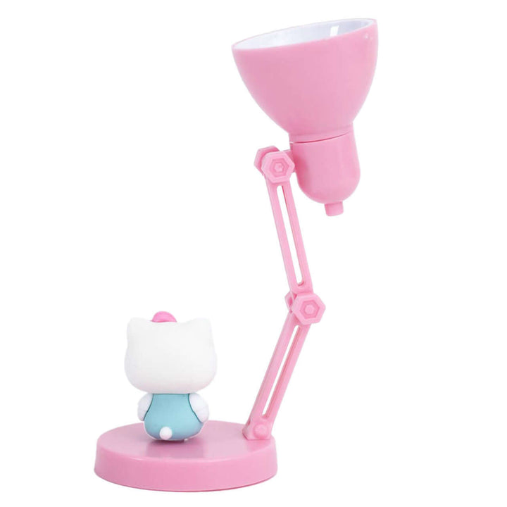 Hello Kitty Mini LED Lamp in pink, designed as a charming bedside accessory with enchanting illumination.