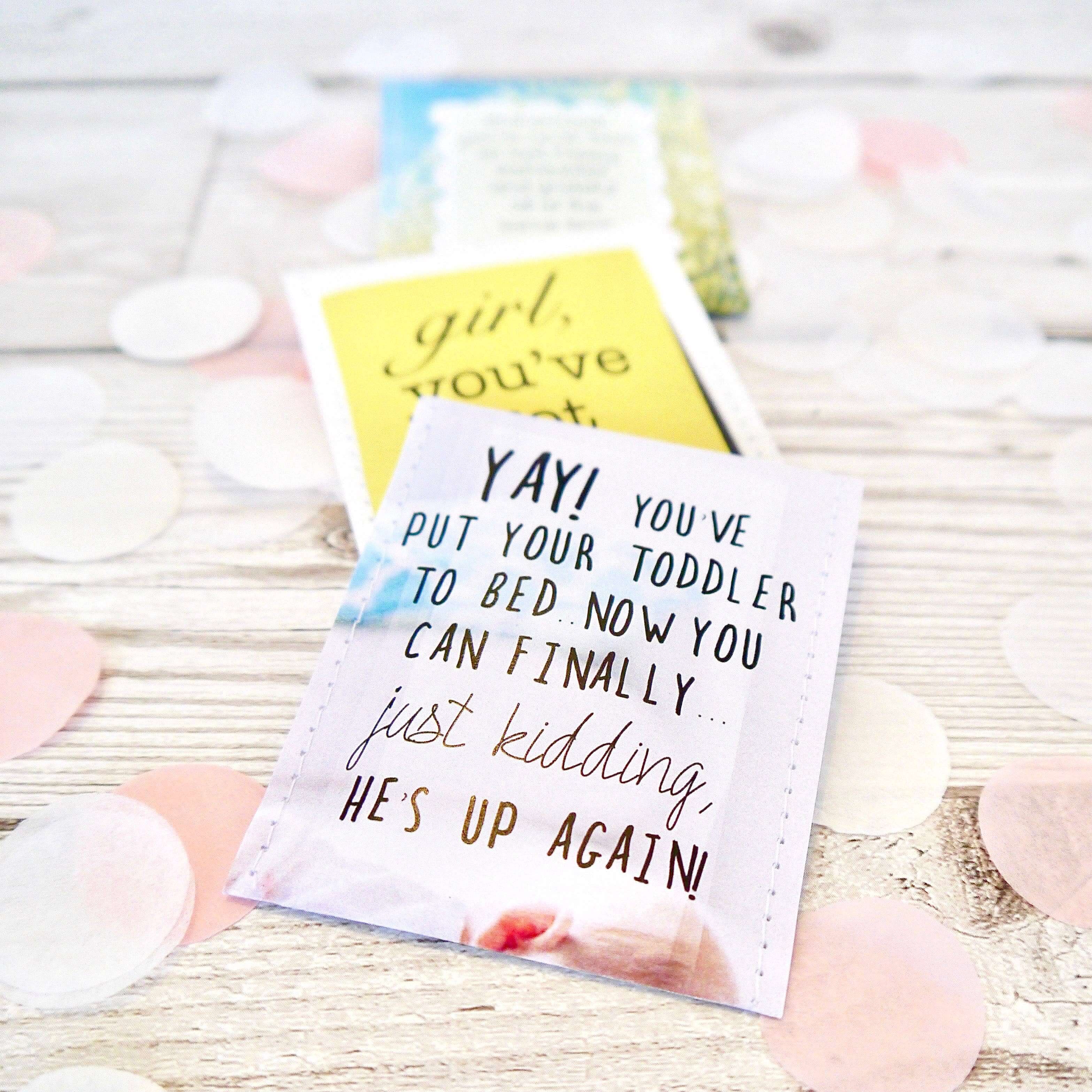 Victoria Mae Designs, tired mum tea, gift for mum, tea set for mom