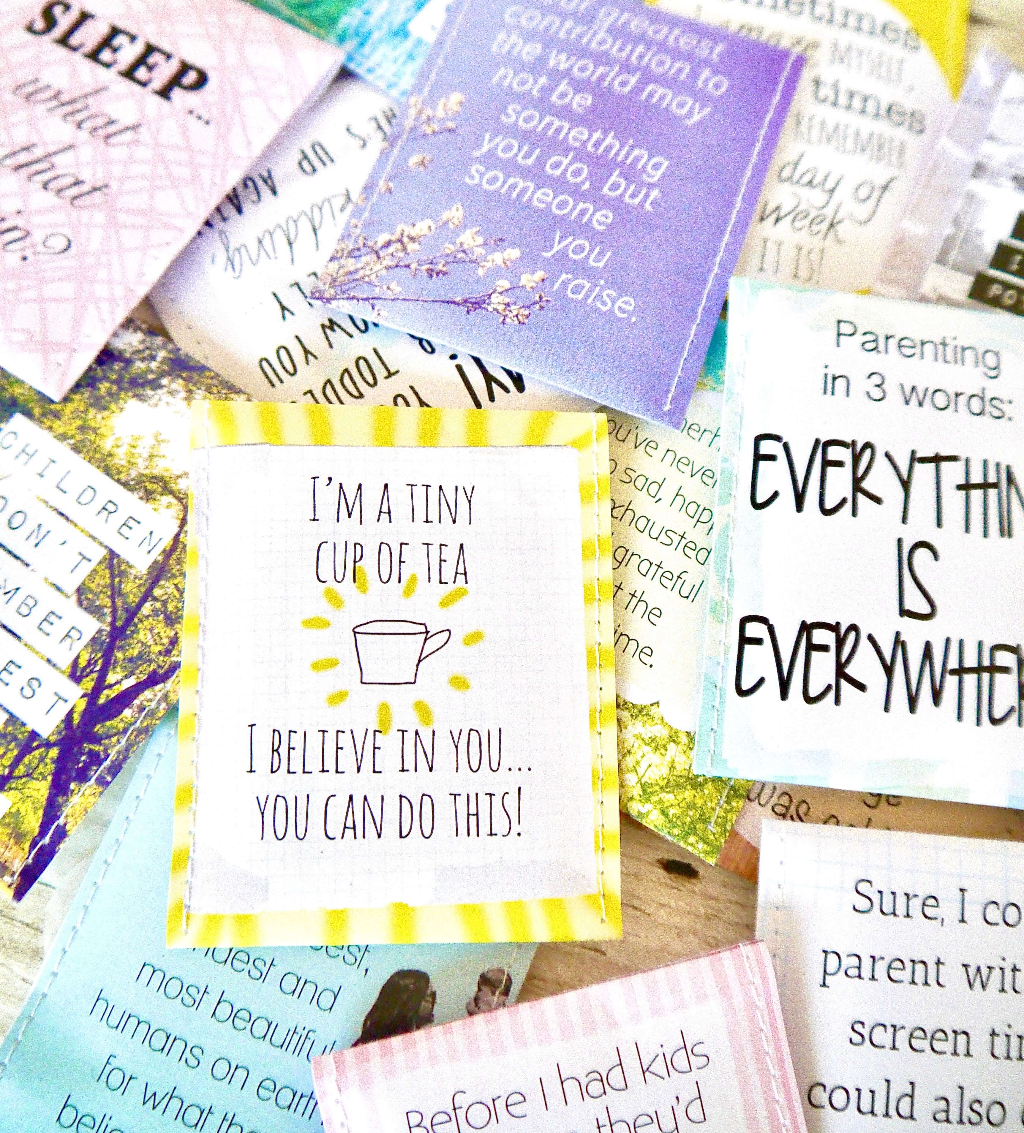 Victoria Mae Designs, tired mum tea, gift for mum, tea set for mom