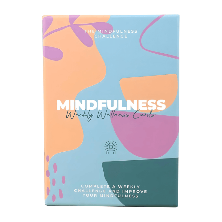 Mindfulness Weekly Wellness Cards set for enhancing mindset and self-care through weekly challenges.