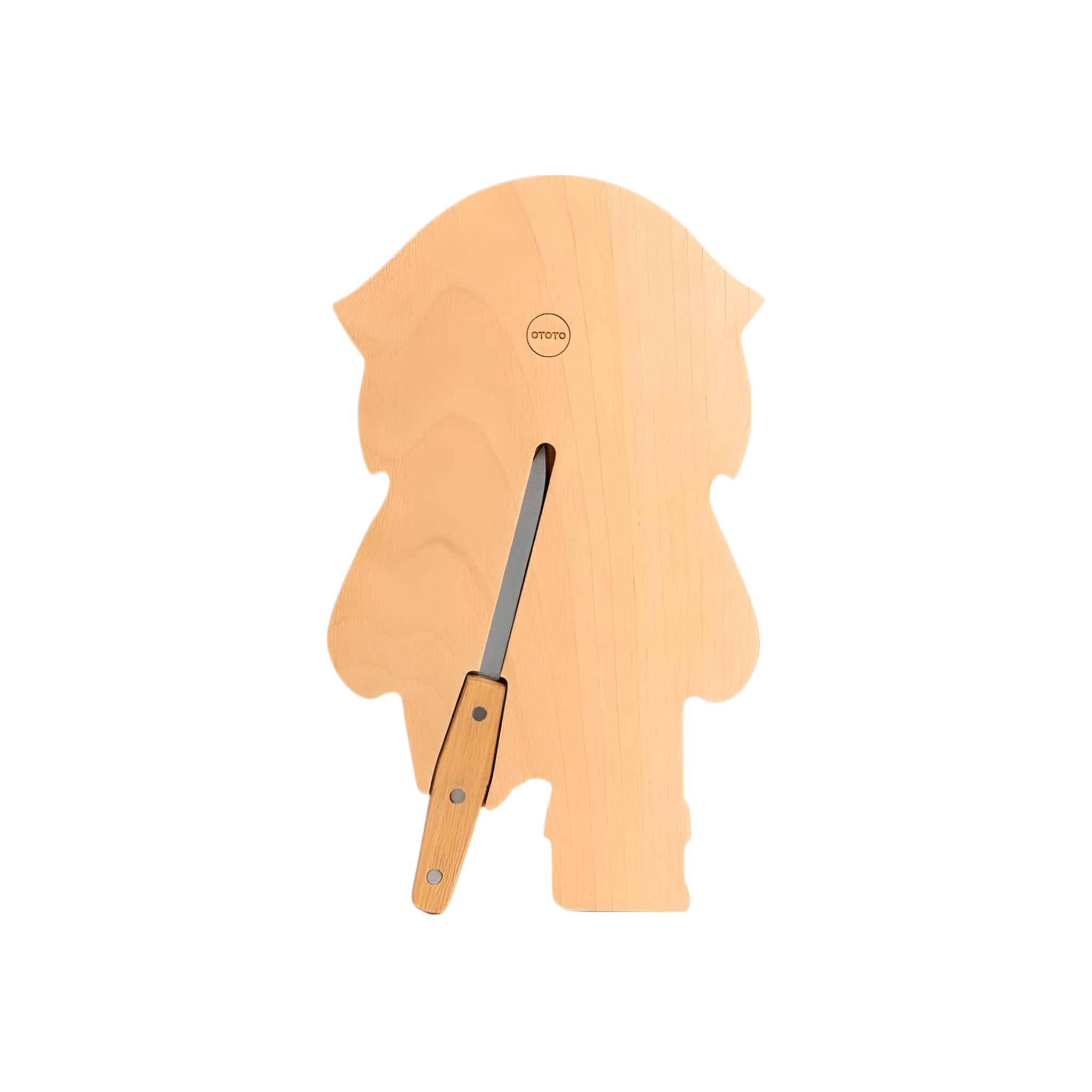 Pirate Cutting Board & Knife Set – Wooden Serving Board showcasing a playful pirate-themed cutting board and knife.