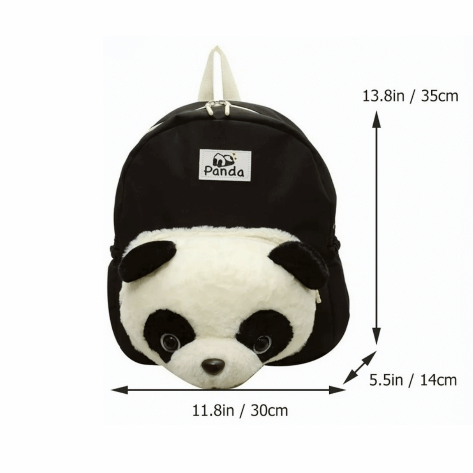Plush Panda Backpack