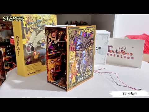 DIY Book Nook Kit - Fantastic Animal Common Room