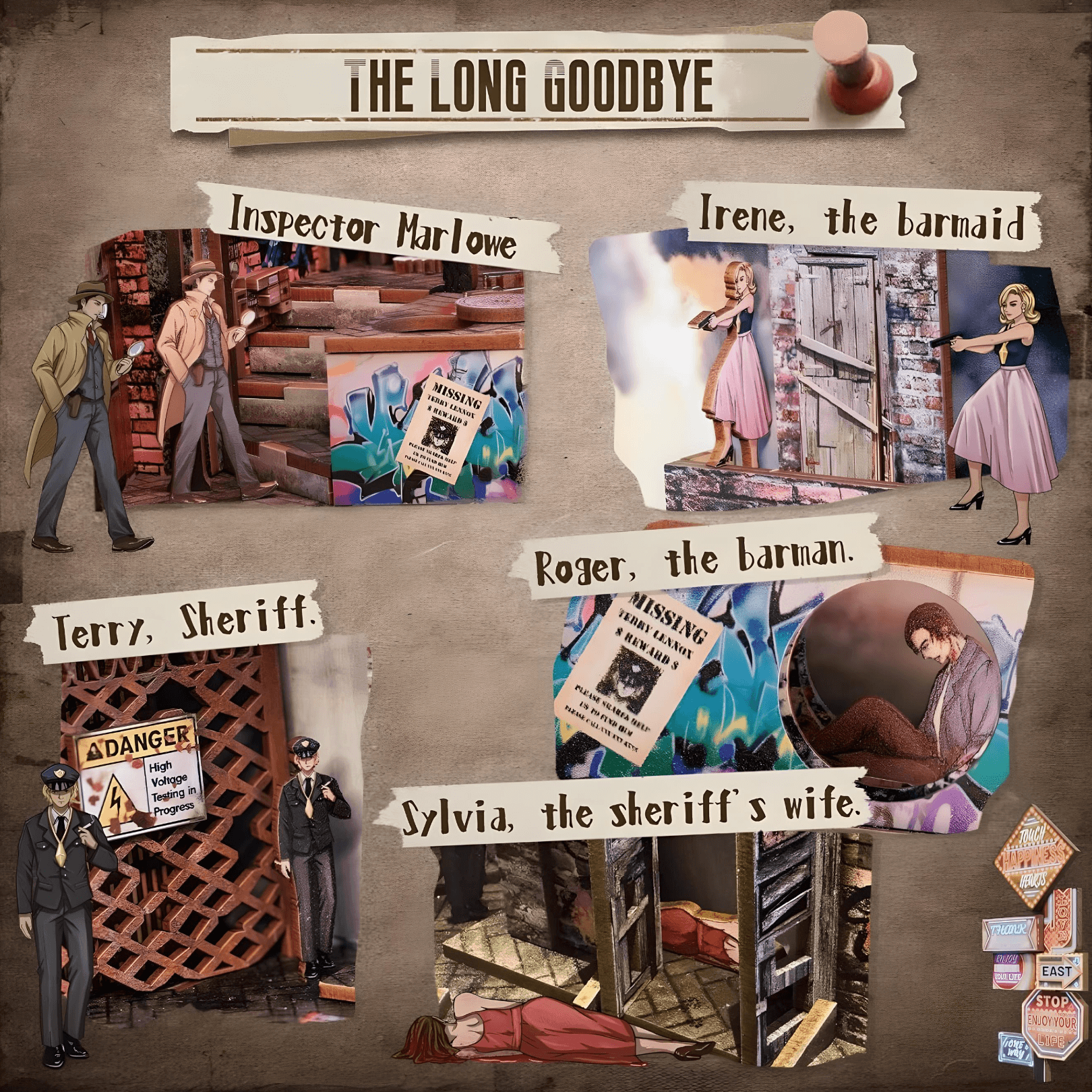 DIY Book Nook Kit - The Long Goodbye