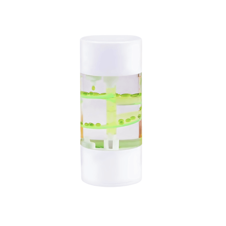 Water Spiral Timer with colorful liquid motion, ideal for relaxation and desktop decoration.