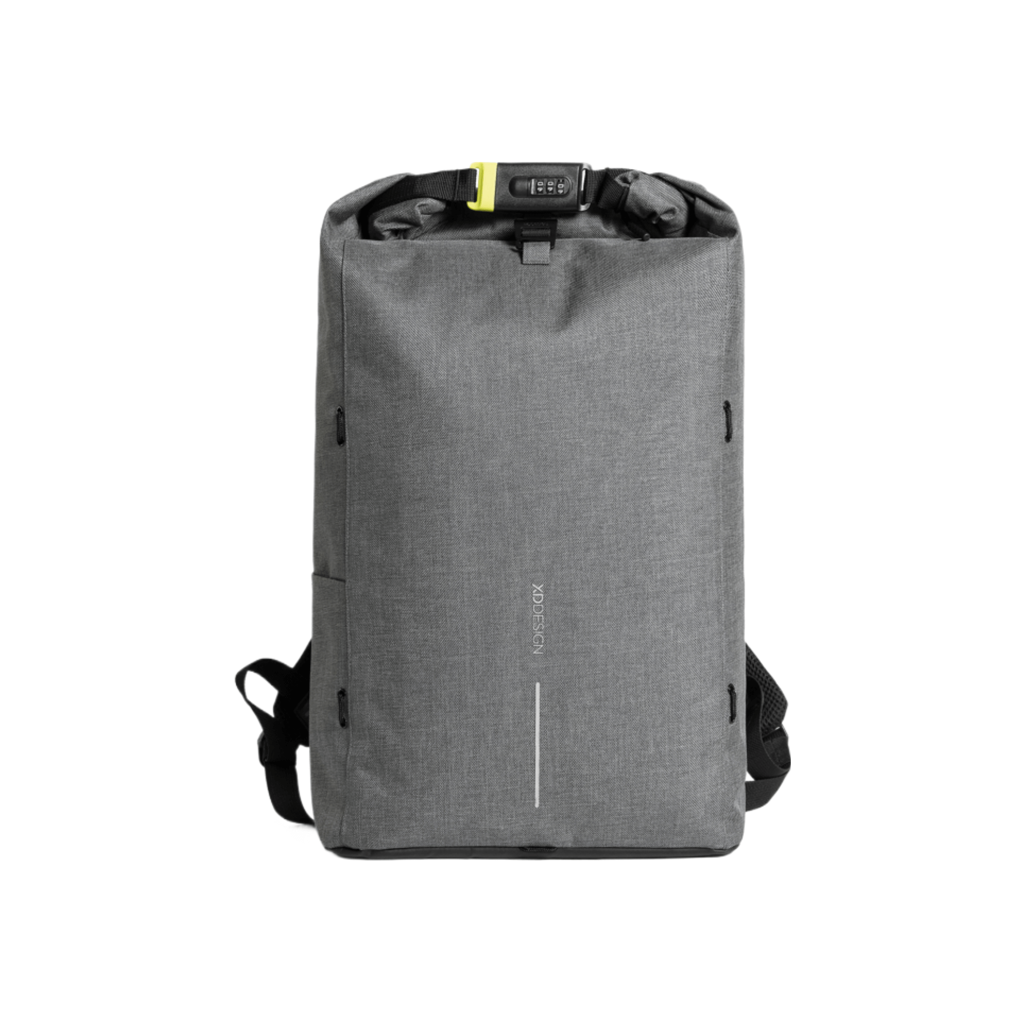 XD Design Bobby Urban Lite Anti-Theft Laptop Backpack in Grey, stylish and functional for travel and commuting.